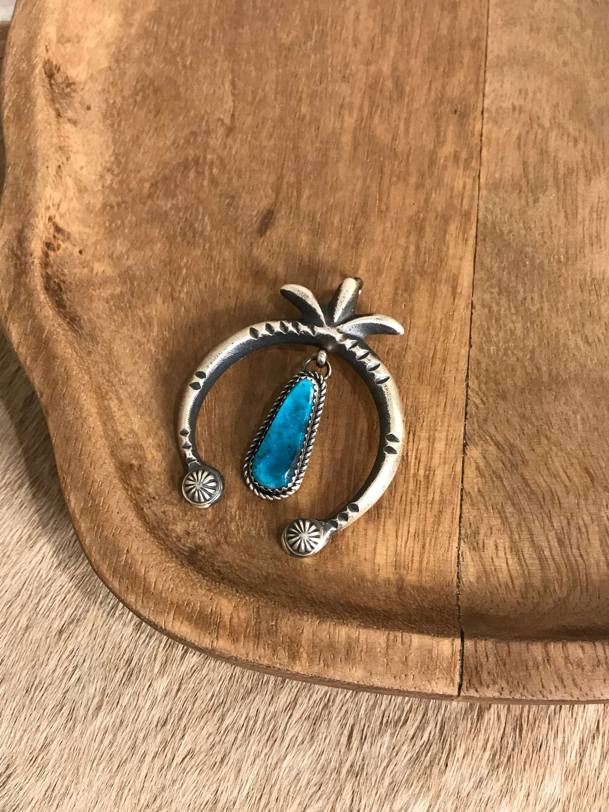 The Naja Pendant, 53-Pendants-Calli Co., Turquoise and Silver Jewelry, Native American Handmade, Zuni Tribe, Navajo Tribe, Brock Texas