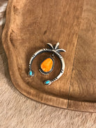 The Naja Pendant, 54-Pendants-Calli Co., Turquoise and Silver Jewelry, Native American Handmade, Zuni Tribe, Navajo Tribe, Brock Texas