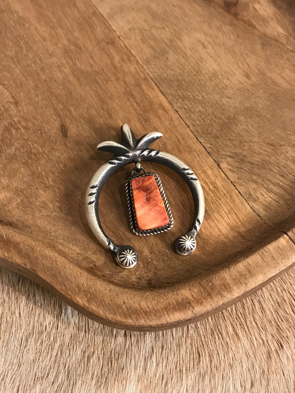 The Naja Pendant, 56-Pendants-Calli Co., Turquoise and Silver Jewelry, Native American Handmade, Zuni Tribe, Navajo Tribe, Brock Texas