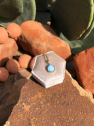 The Nordic 14k and Turquoise Pendant, 28-Pendants-Calli Co., Turquoise and Silver Jewelry, Native American Handmade, Zuni Tribe, Navajo Tribe, Brock Texas