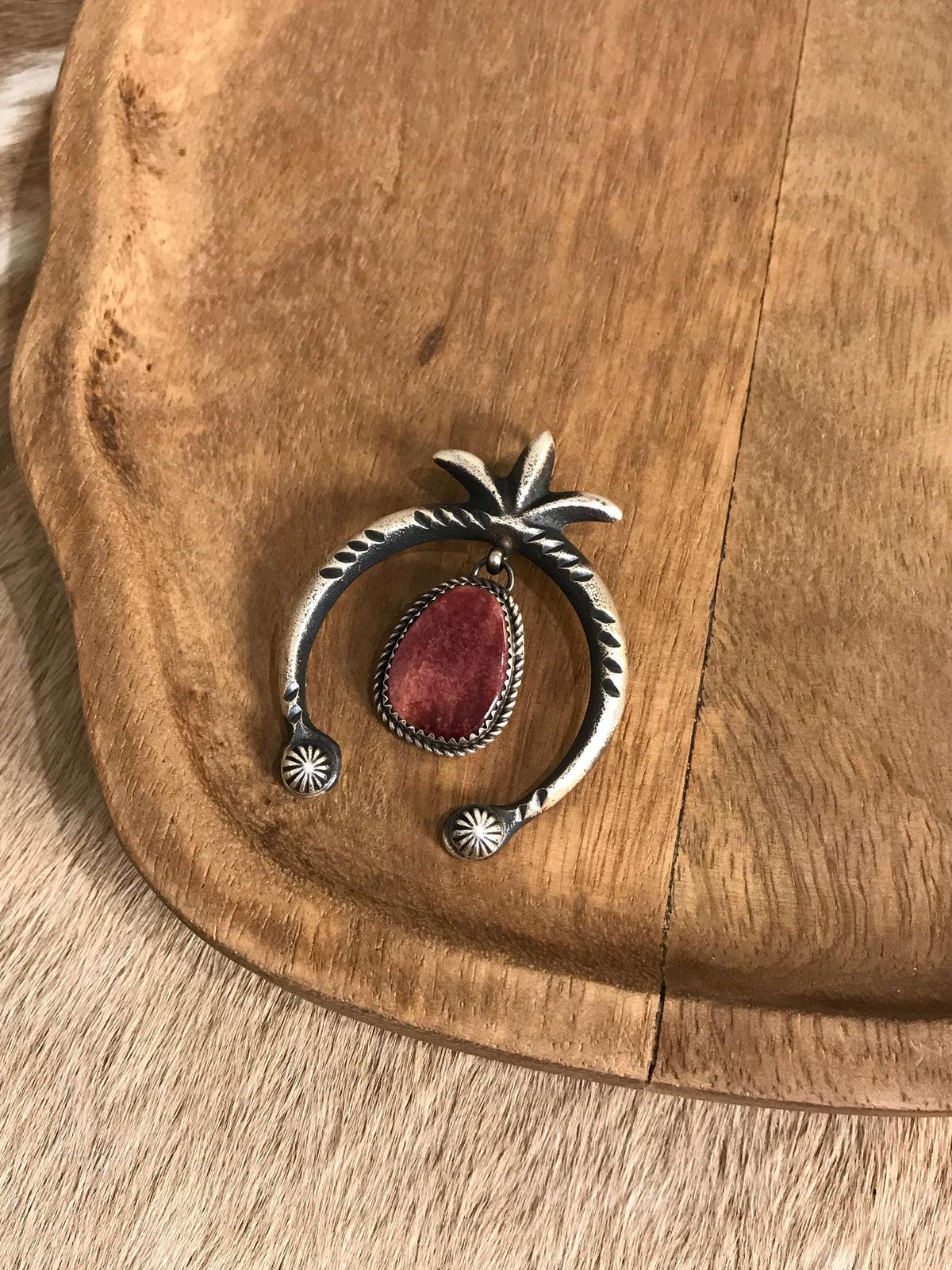 The Naja Pendant, 58-Pendants-Calli Co., Turquoise and Silver Jewelry, Native American Handmade, Zuni Tribe, Navajo Tribe, Brock Texas