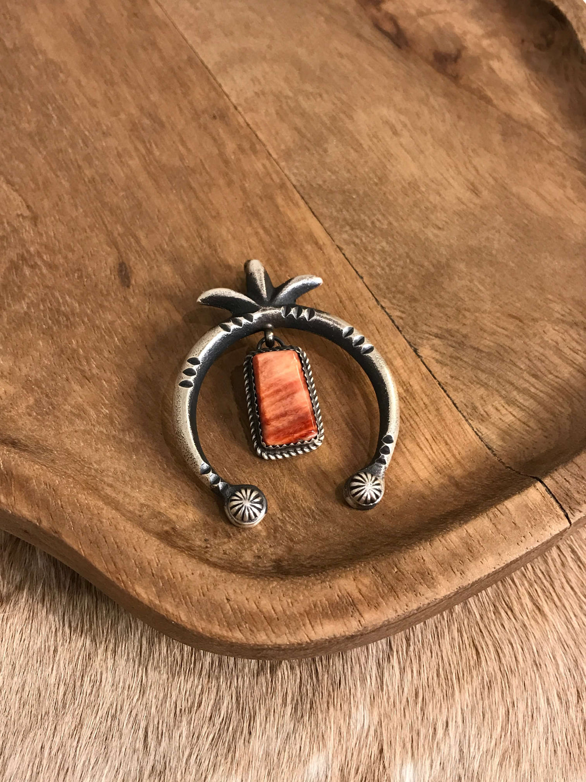 The Naja Pendant, 62-Pendants-Calli Co., Turquoise and Silver Jewelry, Native American Handmade, Zuni Tribe, Navajo Tribe, Brock Texas