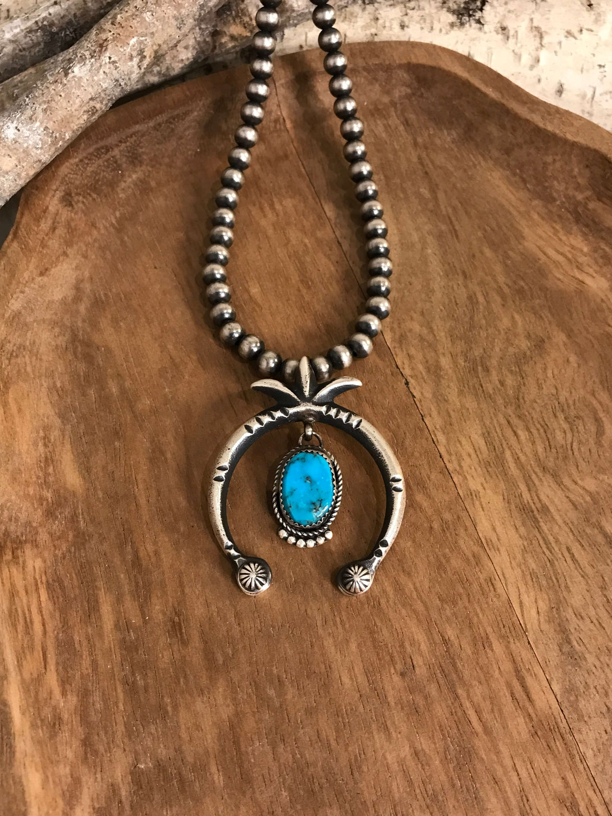 The Naja Pendant, 63-Pendants-Calli Co., Turquoise and Silver Jewelry, Native American Handmade, Zuni Tribe, Navajo Tribe, Brock Texas