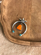 The Naja Pendant, 64-Pendants-Calli Co., Turquoise and Silver Jewelry, Native American Handmade, Zuni Tribe, Navajo Tribe, Brock Texas