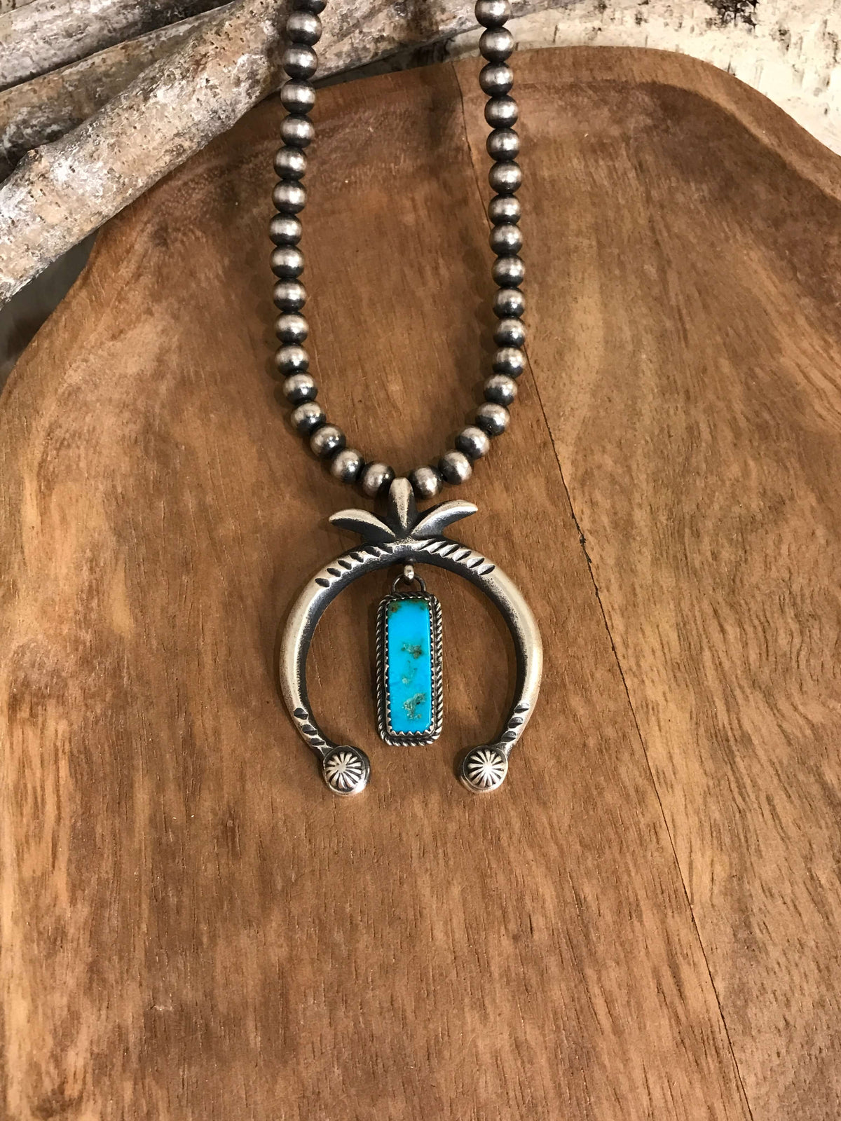 The Naja Pendant, 65-Pendants-Calli Co., Turquoise and Silver Jewelry, Native American Handmade, Zuni Tribe, Navajo Tribe, Brock Texas