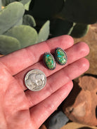 The Sonoran Gold Studs, 10-Earrings-Calli Co., Turquoise and Silver Jewelry, Native American Handmade, Zuni Tribe, Navajo Tribe, Brock Texas