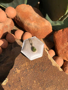 The Nordic 14k and Turquoise Pendant, 22-Pendants-Calli Co., Turquoise and Silver Jewelry, Native American Handmade, Zuni Tribe, Navajo Tribe, Brock Texas