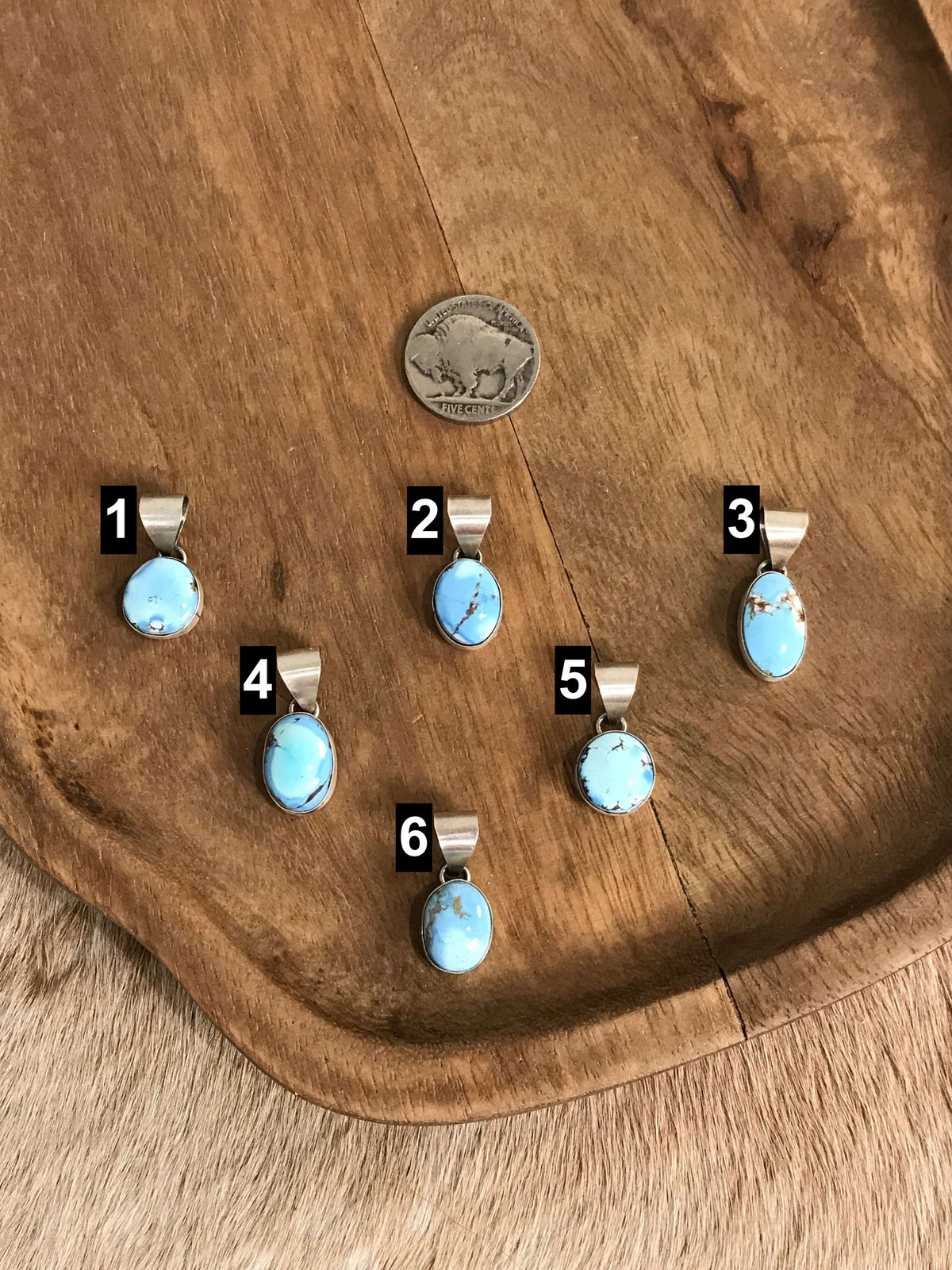 The Leydon Pendants-Pendants-Calli Co., Turquoise and Silver Jewelry, Native American Handmade, Zuni Tribe, Navajo Tribe, Brock Texas