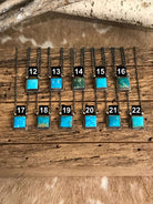 The Minidoka Turquoise Necklaces-Necklaces-Calli Co., Turquoise and Silver Jewelry, Native American Handmade, Zuni Tribe, Navajo Tribe, Brock Texas