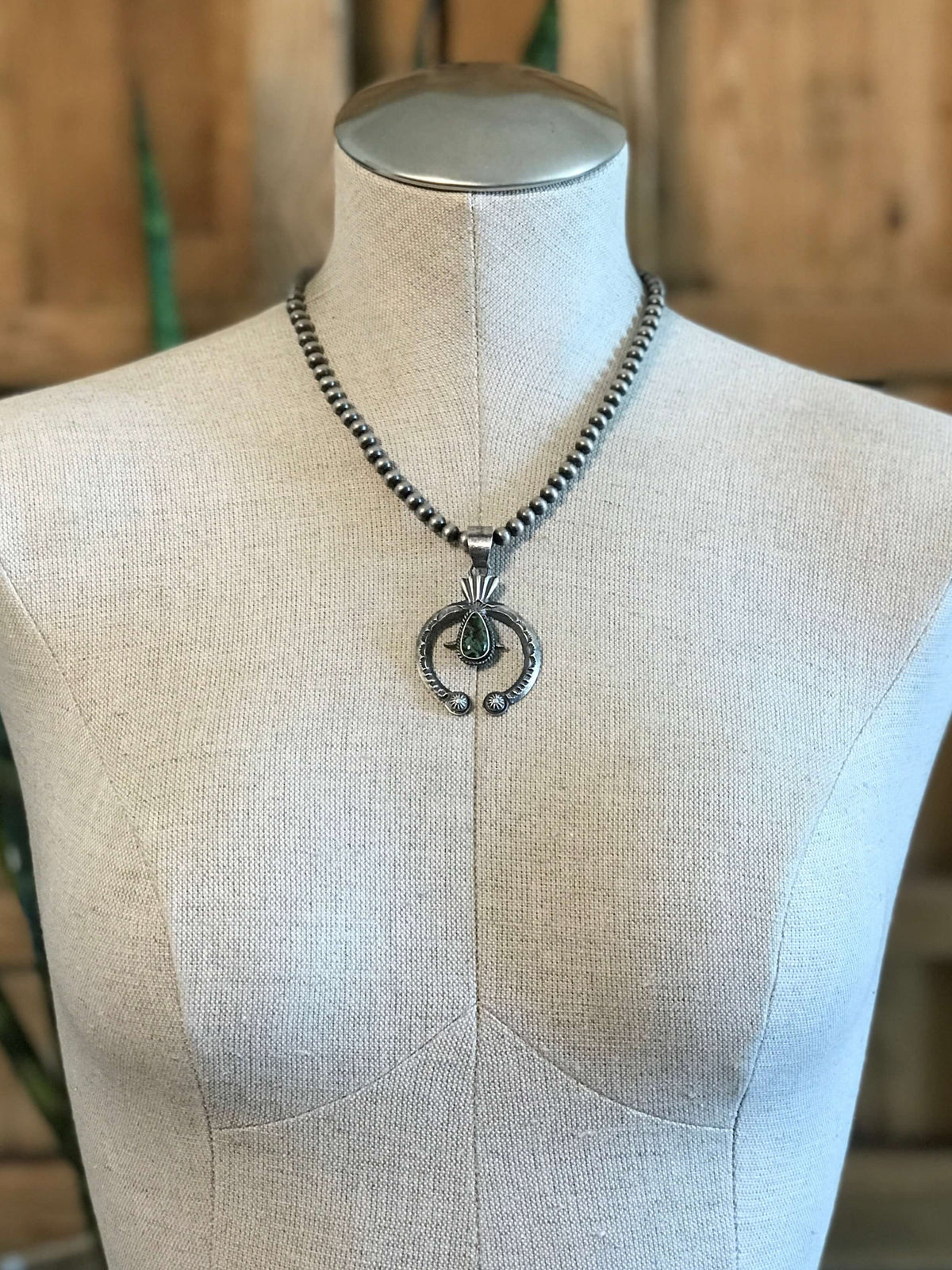The Naja Pendant, 50-Pendants-Calli Co., Turquoise and Silver Jewelry, Native American Handmade, Zuni Tribe, Navajo Tribe, Brock Texas