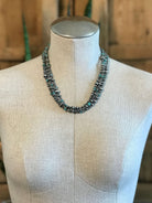 The Grecian Triple Strand Necklace, 2 xx-Necklaces-Calli Co., Turquoise and Silver Jewelry, Native American Handmade, Zuni Tribe, Navajo Tribe, Brock Texas