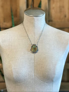 The Cardona Turquoise Necklace, 3 xx-Necklaces-Calli Co., Turquoise and Silver Jewelry, Native American Handmade, Zuni Tribe, Navajo Tribe, Brock Texas
