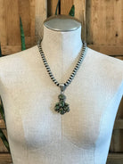 The Tomoka Pendant, 1 xx-Pendants-Calli Co., Turquoise and Silver Jewelry, Native American Handmade, Zuni Tribe, Navajo Tribe, Brock Texas