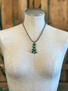 The Tomoka Pendant, 3-Pendants-Calli Co., Turquoise and Silver Jewelry, Native American Handmade, Zuni Tribe, Navajo Tribe, Brock Texas