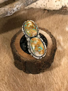 The Velarde Ring, 1-Rings-Calli Co., Turquoise and Silver Jewelry, Native American Handmade, Zuni Tribe, Navajo Tribe, Brock Texas