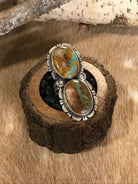The Velarde Ring, 3-Rings-Calli Co., Turquoise and Silver Jewelry, Native American Handmade, Zuni Tribe, Navajo Tribe, Brock Texas