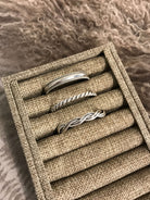 The Extra Small Bryla Cuffs-Bracelets & Cuffs-Calli Co., Turquoise and Silver Jewelry, Native American Handmade, Zuni Tribe, Navajo Tribe, Brock Texas