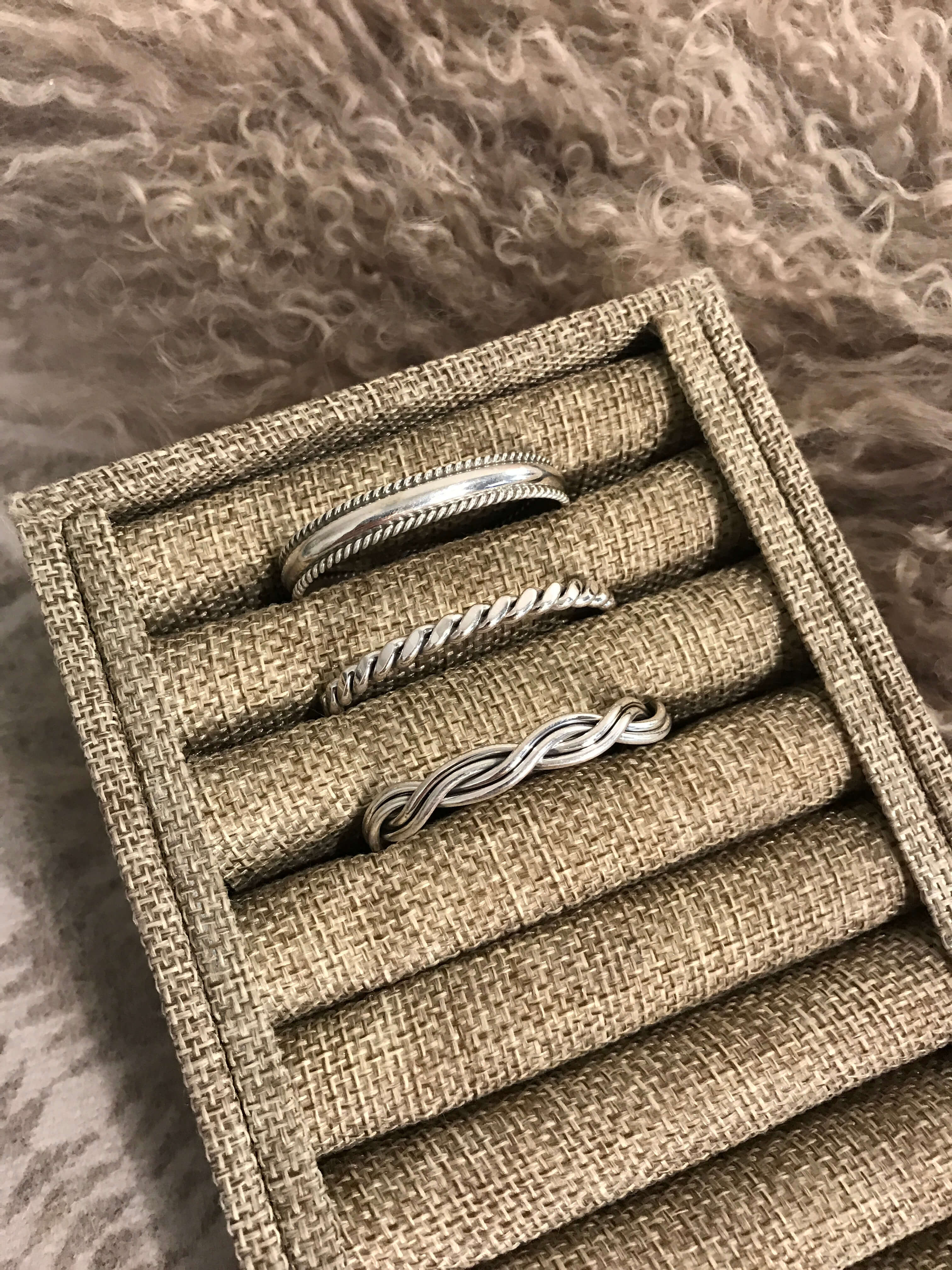 The Extra Small Bryla Cuffs-Bracelets & Cuffs-Calli Co., Turquoise and Silver Jewelry, Native American Handmade, Zuni Tribe, Navajo Tribe, Brock Texas