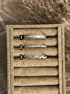 The Extra Small Bryla Cuffs-Bracelets & Cuffs-Calli Co., Turquoise and Silver Jewelry, Native American Handmade, Zuni Tribe, Navajo Tribe, Brock Texas