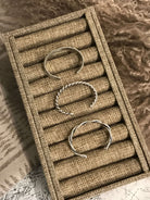 The Extra Small Bryla Cuffs-Bracelets & Cuffs-Calli Co., Turquoise and Silver Jewelry, Native American Handmade, Zuni Tribe, Navajo Tribe, Brock Texas