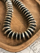 The Kodi Necklace, 24"-Necklaces-Calli Co., Turquoise and Silver Jewelry, Native American Handmade, Zuni Tribe, Navajo Tribe, Brock Texas