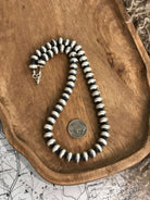 The Hunter Necklace, 18"-Necklaces-Calli Co., Turquoise and Silver Jewelry, Native American Handmade, Zuni Tribe, Navajo Tribe, Brock Texas