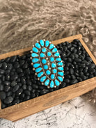 The Haverlys Ring, Sz. 9-Rings-Calli Co., Turquoise and Silver Jewelry, Native American Handmade, Zuni Tribe, Navajo Tribe, Brock Texas