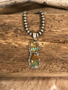 The Reeves Pendant, 3-Pendants-Calli Co., Turquoise and Silver Jewelry, Native American Handmade, Zuni Tribe, Navajo Tribe, Brock Texas