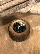The Dromore Ring, 5 Sz 7 xx-Rings-Calli Co., Turquoise and Silver Jewelry, Native American Handmade, Zuni Tribe, Navajo Tribe, Brock Texas