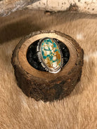 The Dromore Ring, 6-Rings-Calli Co., Turquoise and Silver Jewelry, Native American Handmade, Zuni Tribe, Navajo Tribe, Brock Texas