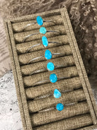 The Hawthorn Cuffs-Bracelets & Cuffs-Calli Co., Turquoise and Silver Jewelry, Native American Handmade, Zuni Tribe, Navajo Tribe, Brock Texas