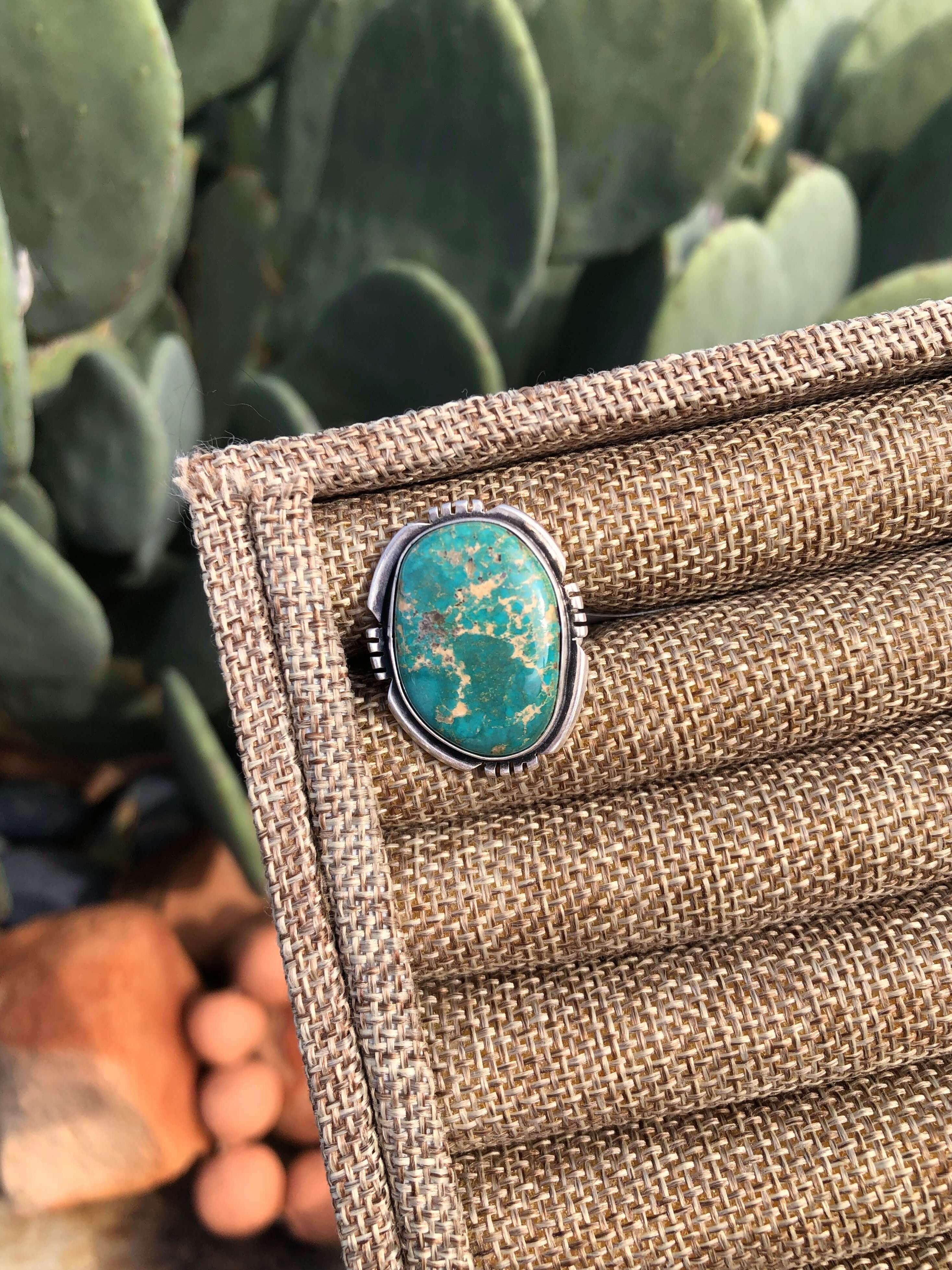 The Edisto Adjustable Ring, 4-Rings-Calli Co., Turquoise and Silver Jewelry, Native American Handmade, Zuni Tribe, Navajo Tribe, Brock Texas