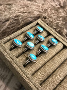 The Aster Rings-Rings-Calli Co., Turquoise and Silver Jewelry, Native American Handmade, Zuni Tribe, Navajo Tribe, Brock Texas