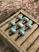 The Cannon Rings-Rings-Calli Co., Turquoise and Silver Jewelry, Native American Handmade, Zuni Tribe, Navajo Tribe, Brock Texas