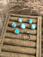 The Cannon Rings-Rings-Calli Co., Turquoise and Silver Jewelry, Native American Handmade, Zuni Tribe, Navajo Tribe, Brock Texas