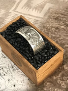 The Timberhill Storyteller Cuffs, 1-Bracelets & Cuffs-Calli Co., Turquoise and Silver Jewelry, Native American Handmade, Zuni Tribe, Navajo Tribe, Brock Texas