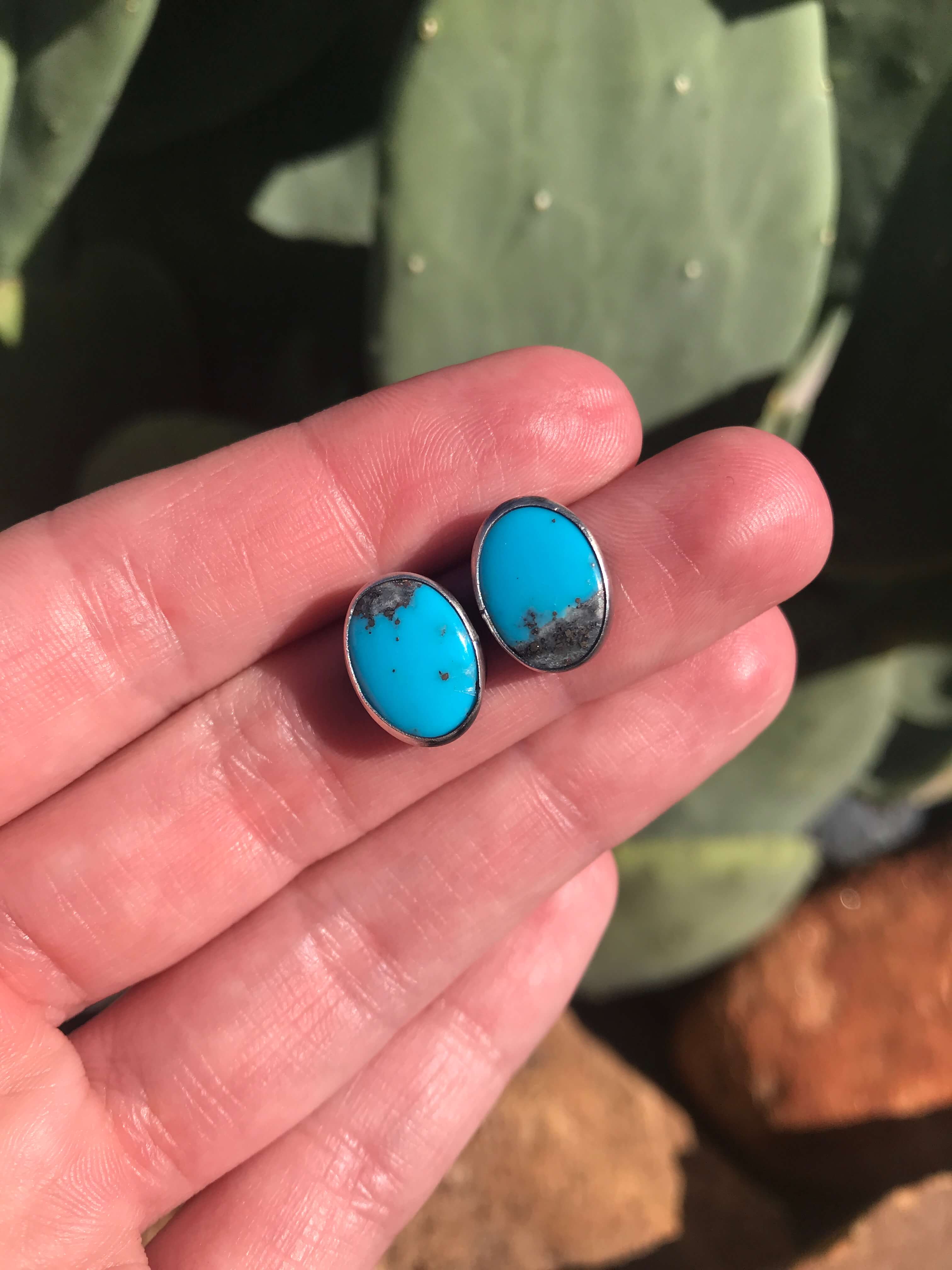 Designs Nature Gems Natural Genuine Asymmetrical Round Raw Turquoise India  | Ubuy