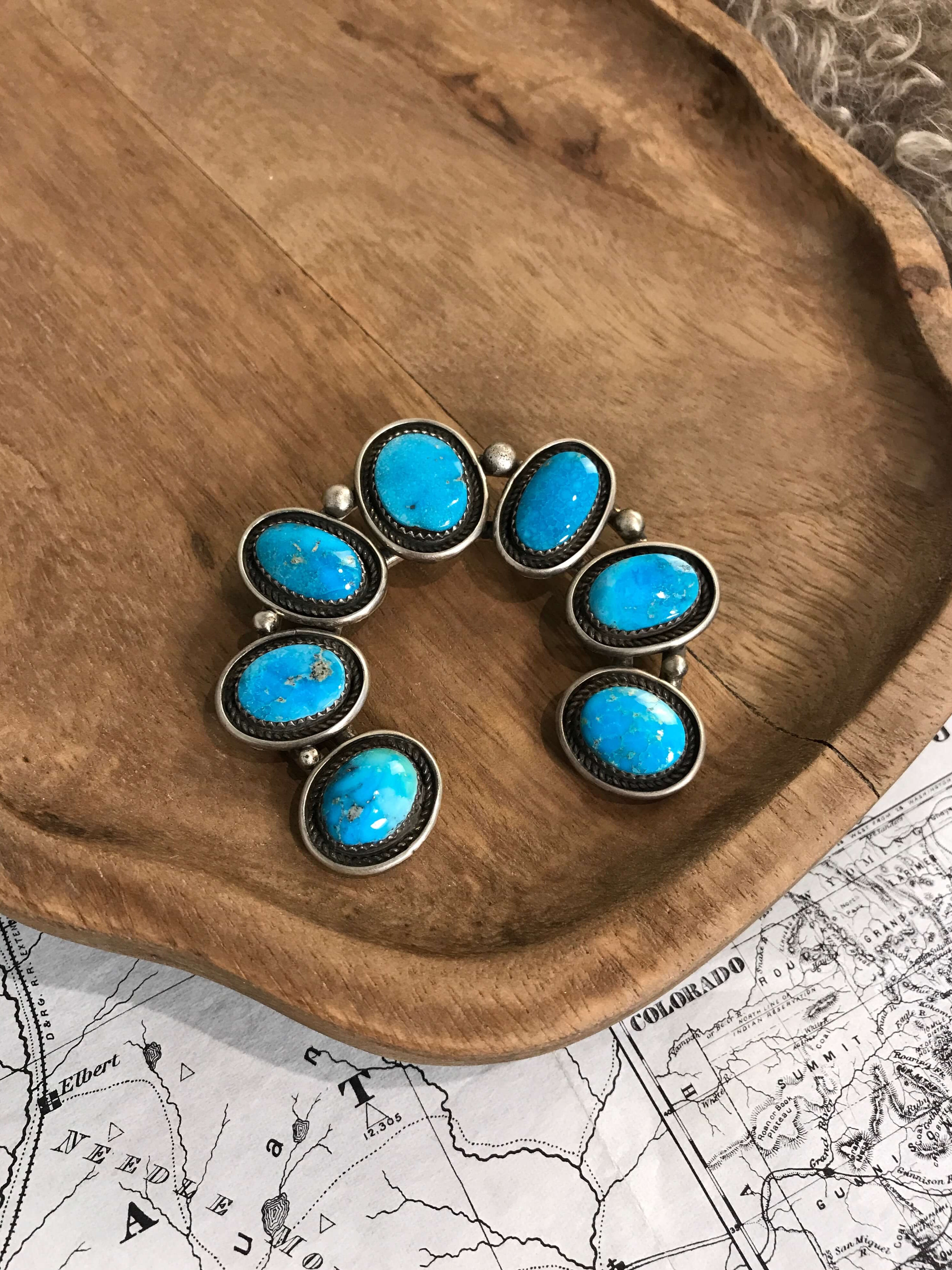 The Miles Naja Pendant-Pendants-Calli Co., Turquoise and Silver Jewelry, Native American Handmade, Zuni Tribe, Navajo Tribe, Brock Texas