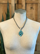 The Uma Pendant-Pendants-Calli Co., Turquoise and Silver Jewelry, Native American Handmade, Zuni Tribe, Navajo Tribe, Brock Texas