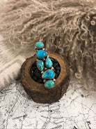 The Milpitas Adjustable Turquoise Ring-Rings-Calli Co., Turquoise and Silver Jewelry, Native American Handmade, Zuni Tribe, Navajo Tribe, Brock Texas