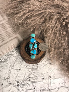 The Milpitas Adjustable Turquoise Ring-Rings-Calli Co., Turquoise and Silver Jewelry, Native American Handmade, Zuni Tribe, Navajo Tribe, Brock Texas