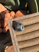 The Tango Ring, Sz 9.5-Rings-Calli Co., Turquoise and Silver Jewelry, Native American Handmade, Zuni Tribe, Navajo Tribe, Brock Texas