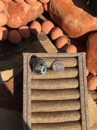 The Tango Ring, Sz 9.5-Rings-Calli Co., Turquoise and Silver Jewelry, Native American Handmade, Zuni Tribe, Navajo Tribe, Brock Texas