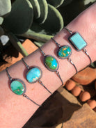 The Westernville Bolo Bracelets-Bracelets & Cuffs-Calli Co., Turquoise and Silver Jewelry, Native American Handmade, Zuni Tribe, Navajo Tribe, Brock Texas
