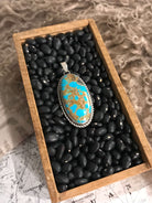 The Maricopa Pendant, 4-Pendants-Calli Co., Turquoise and Silver Jewelry, Native American Handmade, Zuni Tribe, Navajo Tribe, Brock Texas