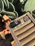 The Mel Adjustable Cluster Ring, 2-Rings-Calli Co., Turquoise and Silver Jewelry, Native American Handmade, Zuni Tribe, Navajo Tribe, Brock Texas