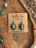 The El Paso Turquoise Lariat Necklace Set-Necklaces-Calli Co., Turquoise and Silver Jewelry, Native American Handmade, Zuni Tribe, Navajo Tribe, Brock Texas