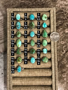 The Remington Rings-Rings-Calli Co., Turquoise and Silver Jewelry, Native American Handmade, Zuni Tribe, Navajo Tribe, Brock Texas