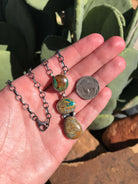 The Anchorage Necklace, 4-Necklaces-Calli Co., Turquoise and Silver Jewelry, Native American Handmade, Zuni Tribe, Navajo Tribe, Brock Texas