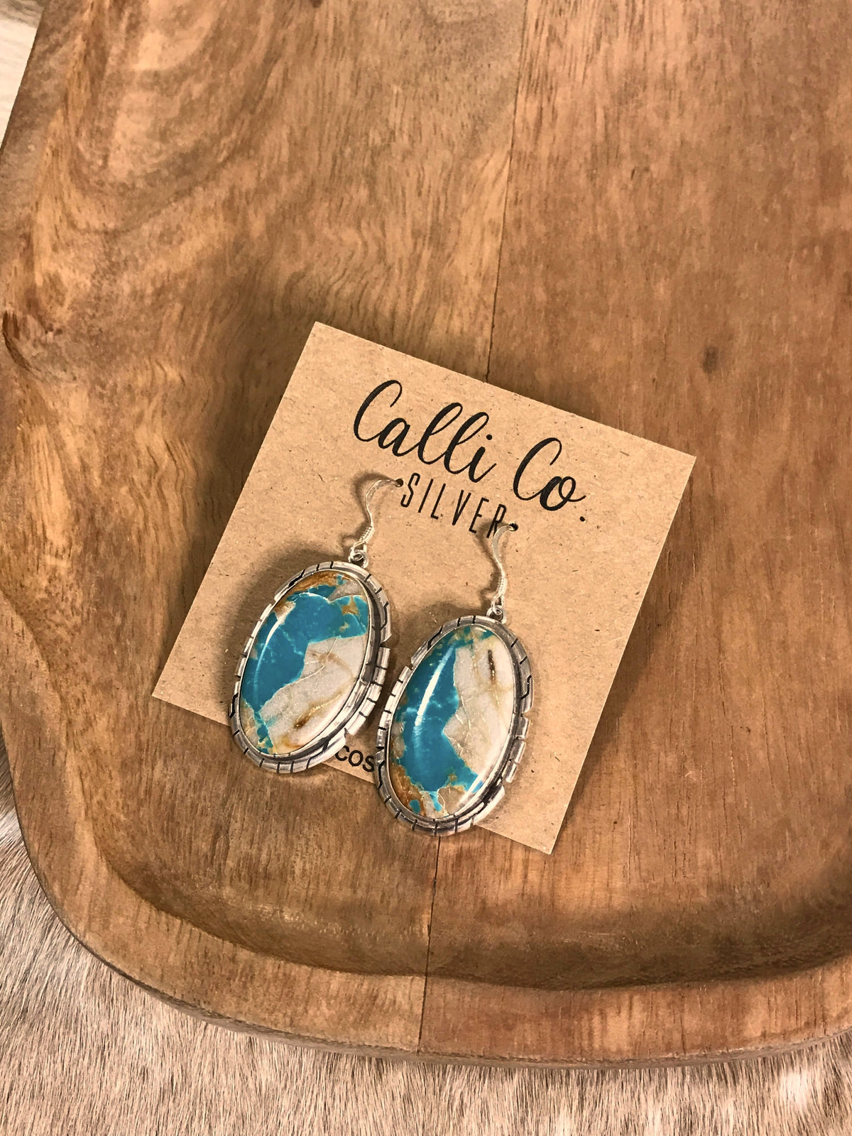 The Turquoise Dangles, 33-Earrings-Calli Co., Turquoise and Silver Jewelry, Native American Handmade, Zuni Tribe, Navajo Tribe, Brock Texas